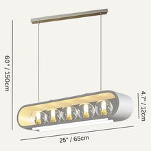 Cargar imagen en el visor de la galería, Hayat Linear Chandelier
