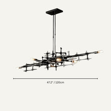 Carregar imagem no visualizador da galeria, Hindsi Linear Chandelier
