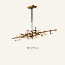 Carregar imagem no visualizador da galeria, Hindsi Linear Chandelier
