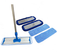 Load image into Gallery viewer, 18&quot; Microfiber Flat Mop
