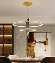 Carregar imagem no visualizador da galeria, Hogar Ring Chandelier
