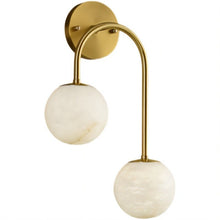 Cargar imagen en el visor de la galería, Hulel Alabaster Wall Sconce
