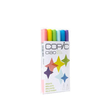 Carregar imagem no visualizador da galeria, COPIC Ciao Marker 6pc Brights
