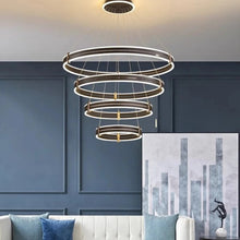 Carregar imagem no visualizador da galeria, Iabet Round Chandelier
