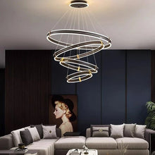 Carregar imagem no visualizador da galeria, Iabet Round Chandelier
