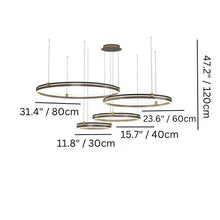 Cargar imagen en el visor de la galería, Iabet Round Chandelier
