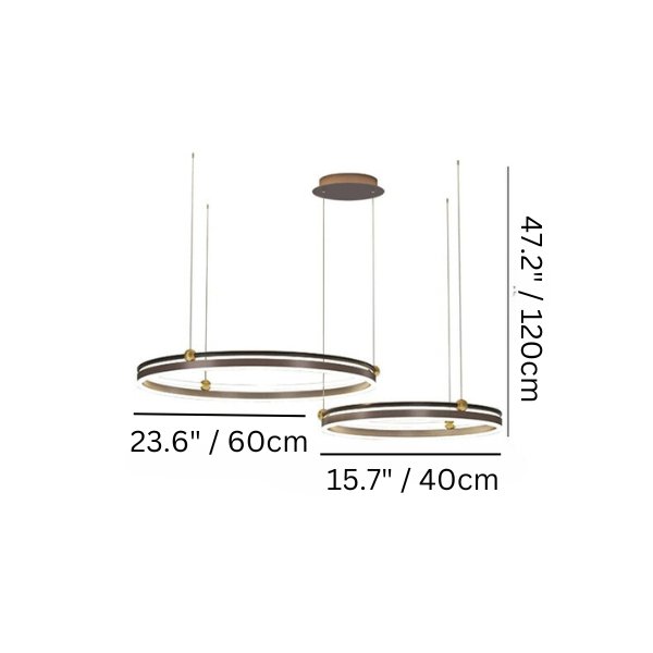 Iabet Round Chandelier