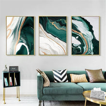 Carregar imagem no visualizador da galeria, Green Opulence Canvas Painting (6 pack)
