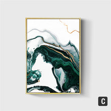 Load image into Gallery viewer, Green Opulence Canvas Painting (6 pack)
