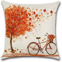 Cargar imagen en el visor de la galería, Falling Leaves Cushion Cover
