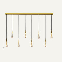 Carregar imagem no visualizador da galeria, Drop Linear Chandelier
