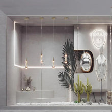 Carregar imagem no visualizador da galeria, Drop Linear Chandelier
