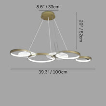 Cargar imagen en el visor de la galería, Jyoti Round Chandelier
