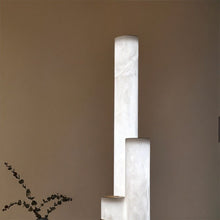 Load image into Gallery viewer, Kanon Alabaster Floor Lamp
