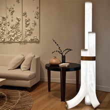 Load image into Gallery viewer, Kanon Alabaster Floor Lamp
