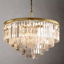 Load image into Gallery viewer, Kimasu Tiered Round Chandelier
