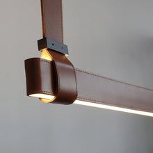 Load image into Gallery viewer, Kozha Leather Chandelier
