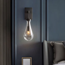 Load image into Gallery viewer, Kura Glass Tears Wall Sconce
