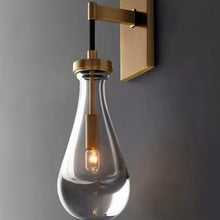 Load image into Gallery viewer, Kura Glass Tears Wall Sconce
