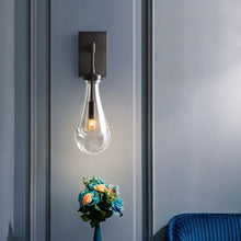 Load image into Gallery viewer, Kura Glass Tears Wall Sconce
