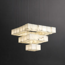 Carregar imagem no visualizador da galeria, Kybos Alabaster Chandelier Light
