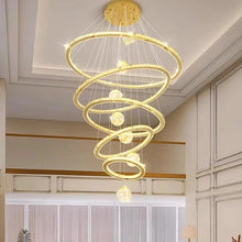 Carregar imagem no visualizador da galeria, Laihts Round Chandelier
