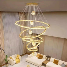 Carregar imagem no visualizador da galeria, Laihts Round Chandelier
