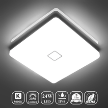 Carregar imagem no visualizador da galeria, Modern and Energy-Efficient 11 Inch Square LED Flush Mount Ceiling Lights - 18W, 1800LM, 5000K, and AC100-277V for Bright and Versatile Lighting
