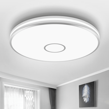 Carregar imagem no visualizador da galeria, Upgrade Your Space with an Ultra-Bright 15-Inch Square LED Flush Mount Ceiling Light - 40W, 3800 Lumens, 5000K Daylight, Energy-Efficient, and IP44 Waterproof for Versatile, Sleek Design
