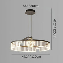 Cargar imagen en el visor de la galería, Leoht Round Chandelier
