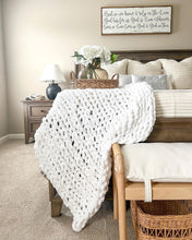 Load image into Gallery viewer, Hygge Ultra Soft Chenille Chunky Knit Throw
