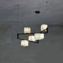 Carregar imagem no visualizador da galeria, Lifang Alabaster Chandelier
