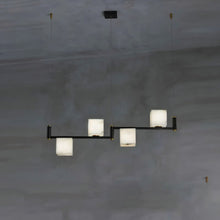 Cargar imagen en el visor de la galería, Lifang Alabaster Chandelier
