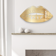 Load image into Gallery viewer, Lips Mirror Decor
