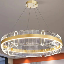 Cargar imagen en el visor de la galería, Luminique Round Chandelier
