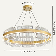 Cargar imagen en el visor de la galería, Luminique Round Chandelier
