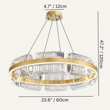 Carregar imagem no visualizador da galeria, Luminique Round Chandelier
