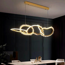 Load image into Gallery viewer, Lustre Linear Chandelier
