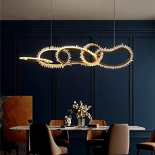 Load image into Gallery viewer, Lustre Linear Chandelier
