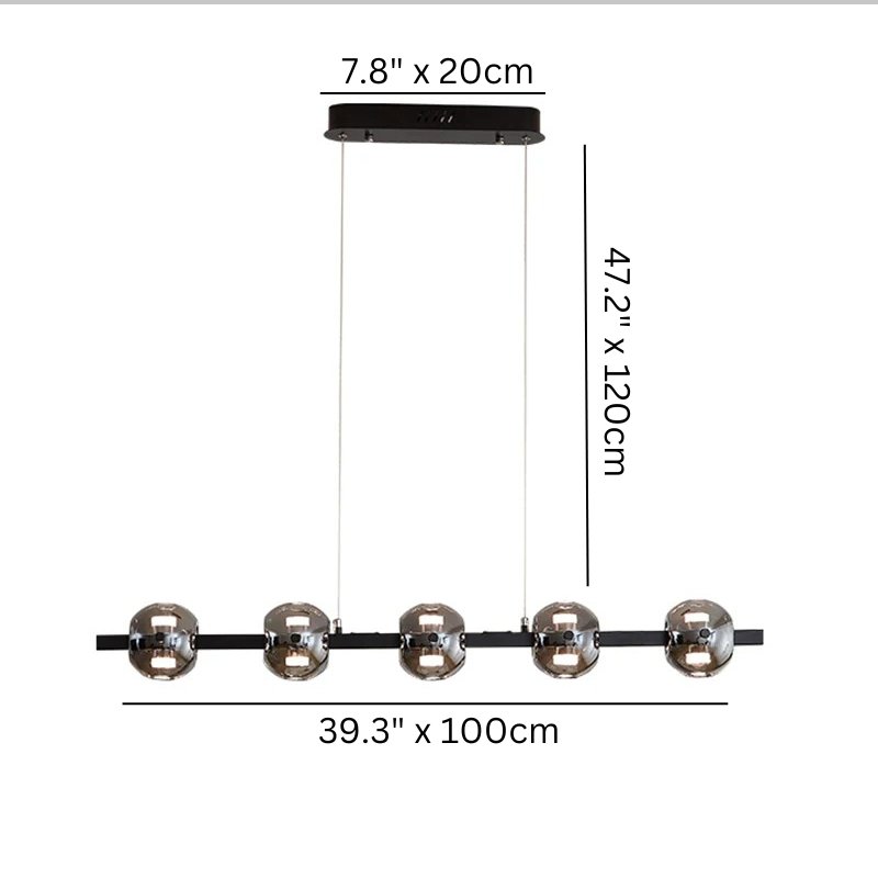 Malay Linear Chandelier