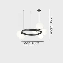 Carregar imagem no visualizador da galeria, Menat Round Chandelier
