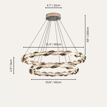 Cargar imagen en el visor de la galería, Merrill Round Chandelier
