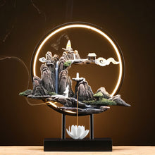 Carregar imagem no visualizador da galeria, Moonlit Incense Burner Table Lamp
