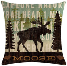 Cargar imagen en el visor de la galería, Woodland Beasts Cushion Covers
