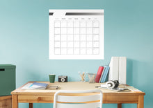 Carregar imagem no visualizador da galeria, Calendars: Minimal Modern One Month Calendar Dry Erase - Removable Adhesive Decal
