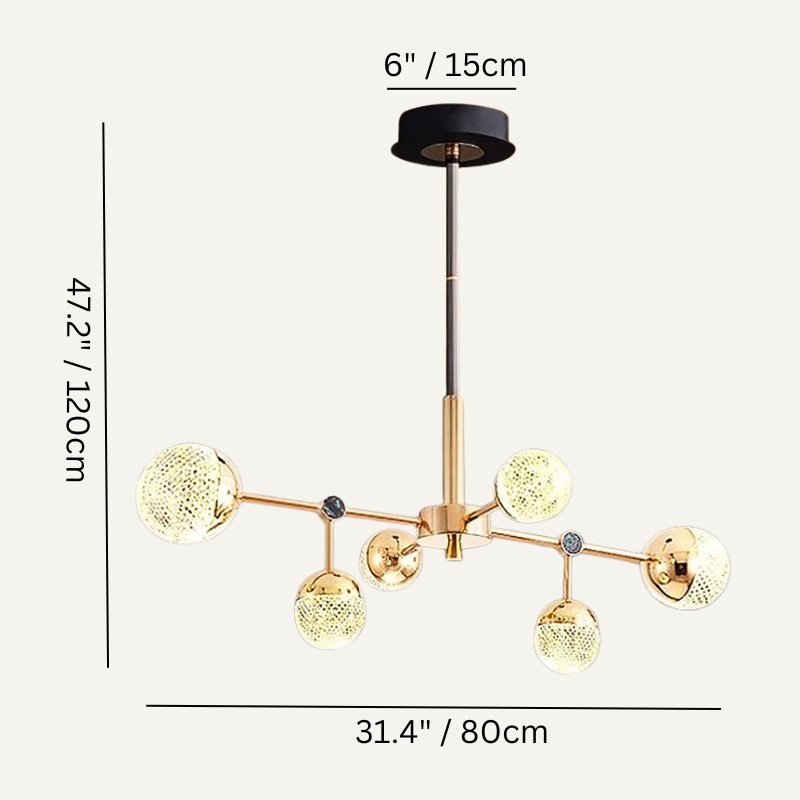 Nebulux Chandelier Light