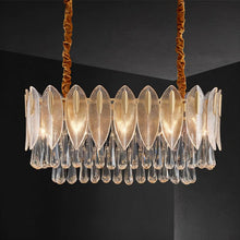 Carregar imagem no visualizador da galeria, Nehora Linear Crystal Chandelier
