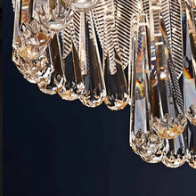 Load image into Gallery viewer, Nehora Round Crystal Chandelier
