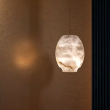 Cargar imagen en el visor de la galería, Nertu Alabaster Pendant Light
