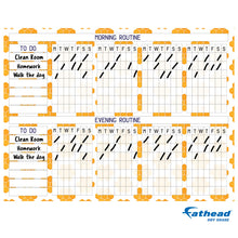 Carregar imagem no visualizador da galeria, Chart:  Honeycomb Routine Chart Dry Erase        -   Removable     Adhesive Decal
